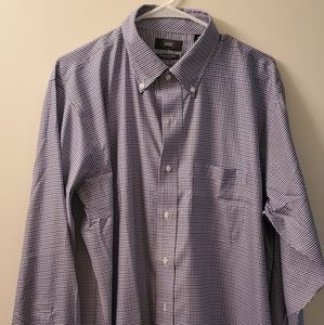 MENS BERKLEY JENSEN DRESS SHIRT LARGE